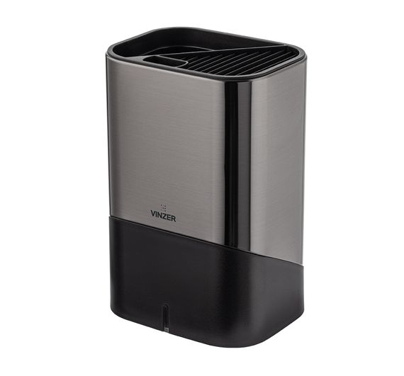 Подставка для ножей и кухонных принадлежностей с ионизатором Vinzer Graphite Collection VZ-50341 15х11.7х22.7 см | Зображення 1