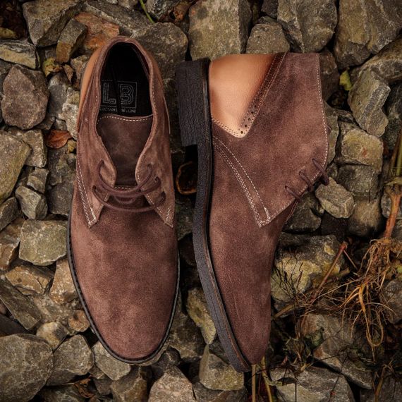 Бежеві черевики дезерти 41 43 розмір