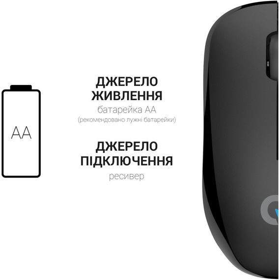 Мишка OfficePro M183 Wireless Black (M183) | Зображення 9