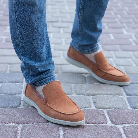 Мокасины рыжего цвета 41 размер | Зображення 5