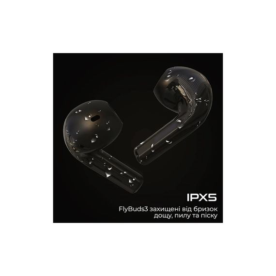 Навушники HiFuture FlyBuds3 Black (flybuds3.black) | Зображення 3