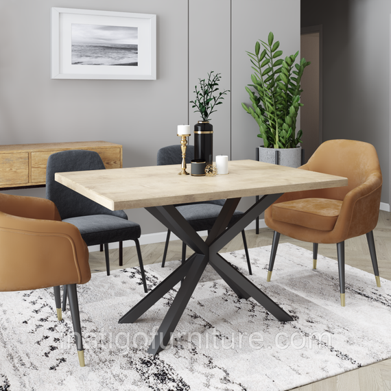Каркас для стола из металла 850×450mm, H=730mm