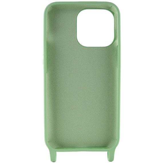 Чехол TPU two straps California для Apple iPhone 13 Pro (6.1") Зеленый / Pistachio | Зображення 2