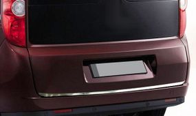 Накладка кромки крышки багажника (нерж.) Carmos - Турецкая сталь для Opel Combo 2012-2018 гг