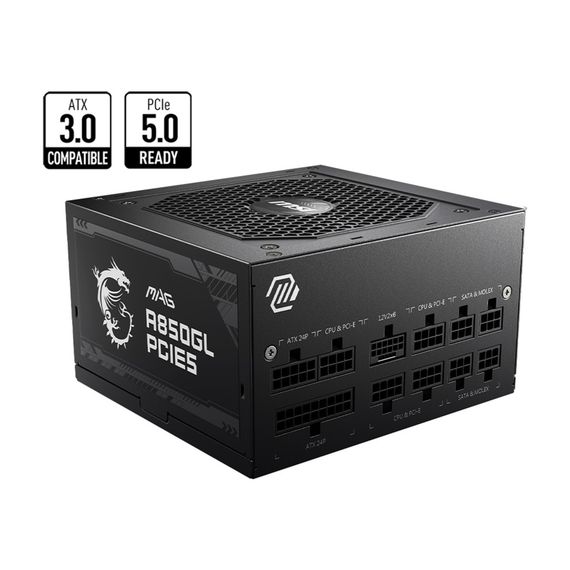 Блок питания MSI 850W (MAG A850GL PCIE5) | Зображення 1