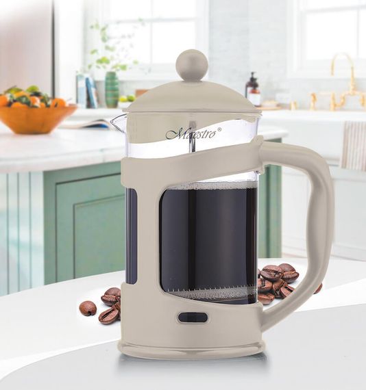 Френч-прес Maestro MR-1665-800-Ivory800 мл слонова кістка