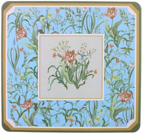 Набір 12 сервірувальних серветок 28x30см підтарільники Floral-115, поліпропілен