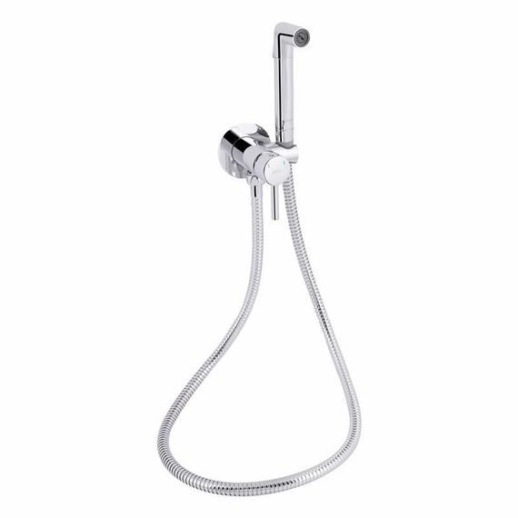 Набор для гигиенического душа Qtap Inspai-Varius округлый QTINSVARCRMV00440001 Chrome