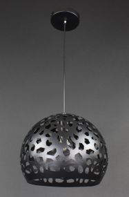 Люстра підвісна на 1 лампочку 27803 Чорний 30-200х30х30 см.