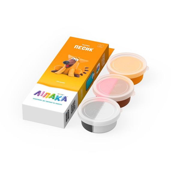 Набор самозатвердевающего пластилина Пёсик ЛИПАКА 30048-UA01 | Зображення 1