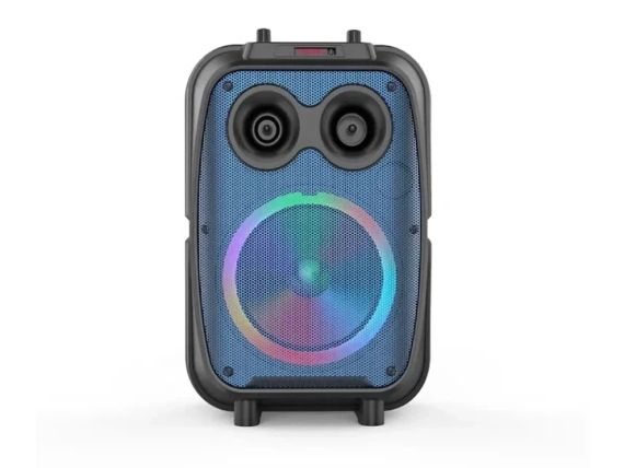 Портативная Bluetooth колонка ZQS8120 с LED-подсветкой, микрофоном и FM-приемником (20 Вт) | Зображення 4