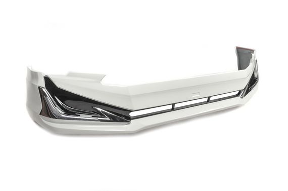 Накладки на передній і задній бампер Modelista V3-LED (2017-) Чорний колір для Toyota Land Cruiser Prado 150 | Зображення 6