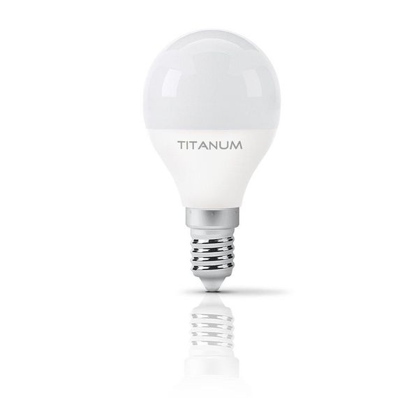 Світлодіодна лампа TITANUM G45 6W E14 3000K | Зображення 1