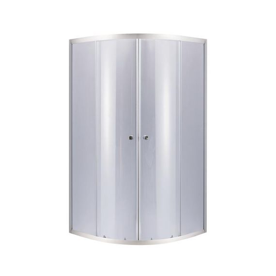 Душова кабіна Lidz Latwa SC90x90.SAT.LOW.GR, скло тон. 4 мм + Lidz Душовий піддон KAPIELKA ST90x90x14 | Зображення 2