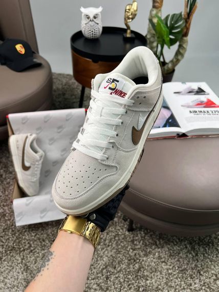 Чоловічі кросівки SB Dunk Low SE “85 Double Swoosh Beige Brown , В'єтнам A4262 | Зображення 3