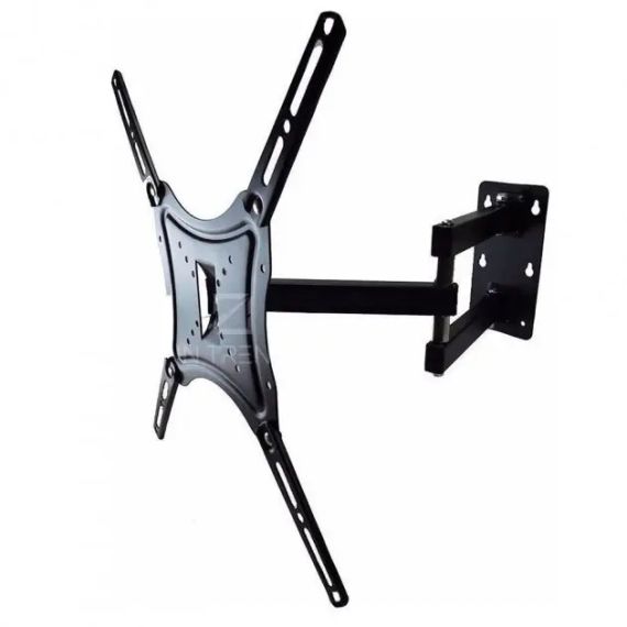Кронштейн для телевизора HDL-117B-2 Чёрный настенный крепеж диагональю 14" - 55" держатель для плазмы до 50 кг | Зображення 3
