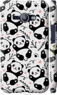 Чохол на Samsung Galaxy J1 Ace J110H Панди "4318m-215-2448"