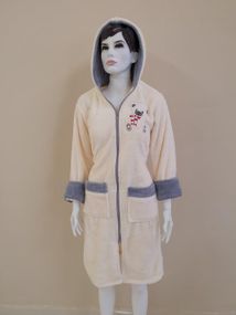 Халат Zeron 127992 Туреччина С  Велсофт Кремовий