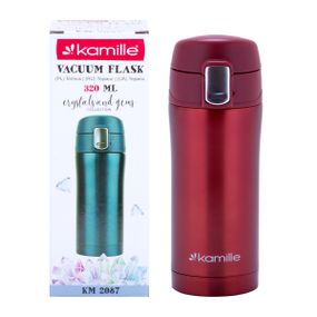 Термос красный 320ml из нержавеющей стали