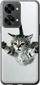 Чехол на OnePlus Nord 2T Летящий котёнок "2322u-2640-17620"