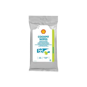 Серветки для панелі приладів Shell Cockpit Wipes (NEW) (20шт)