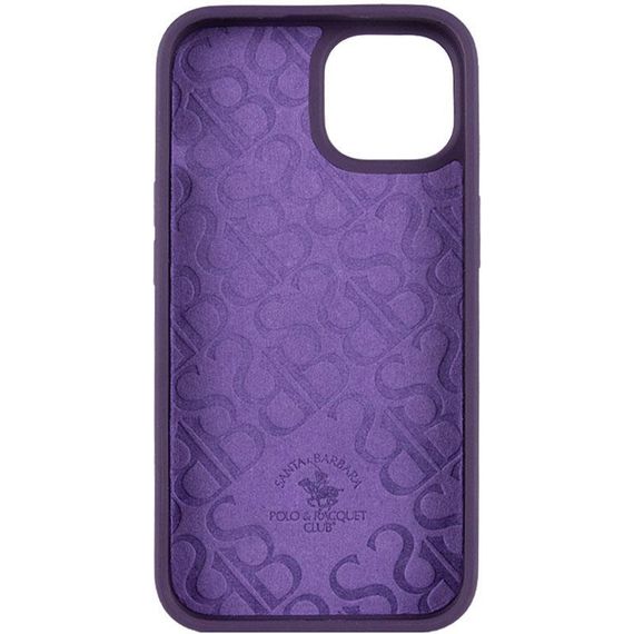 Шкіряний чохол Polo Santa Barbara для Apple iPhone 14 Plus (6.7") Purple | Зображення 3