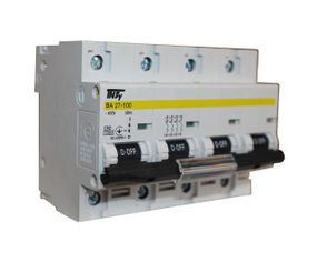 Автоматический выключатель ВА27-100 4Р 80А 10 кА х-ка C Ny95504870