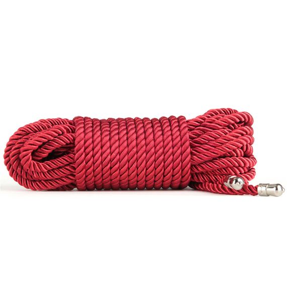 Мотузка - Rebellion Reign Red Bondage Rope, 10 м | Зображення 1