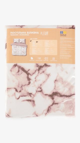 Постільна білизна Півтораспальна LeLIT P-0167 150х215 см Рожевий shop (2000000285870) | Зображення 4