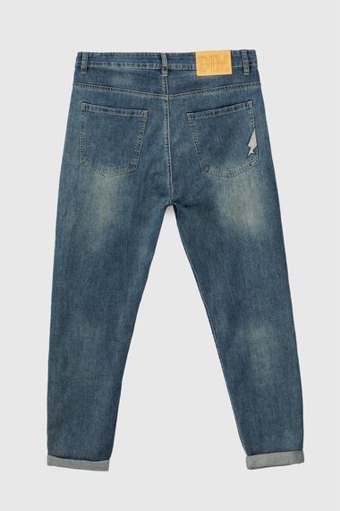 Джинси Mom Fit чоловічі 6608 29 Блакитний (2000990567192D) shop (2000990567192) | Зображення 9