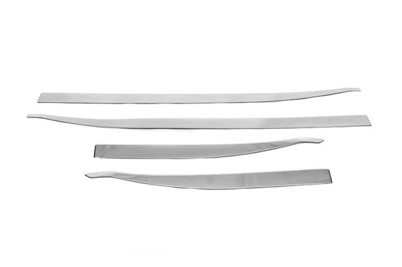 Молдинг дверний (4 шт, нерж) для Jeep Renegade | Зображення 3