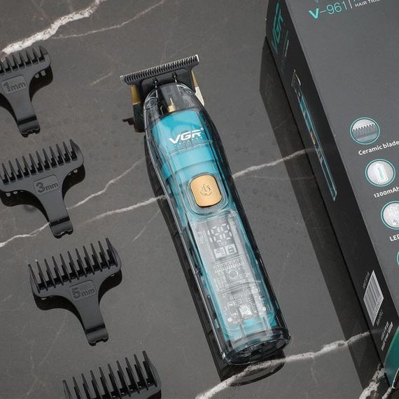 Професиональная машинка для стрижки волос VGR, Электромашинка для волос Машинка стрижки мужская ZA-72 | Зображення 9