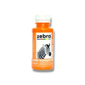 Барвник для фарби колер концентрат ЗЕБРА 100мл 606 Абрикос