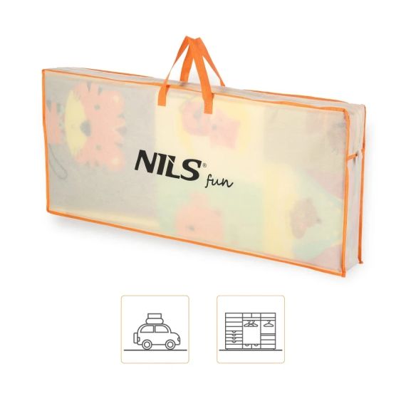 Складной детский коврик MD04 ZOO 195x180 см от NILS FUN | Зображення 7
