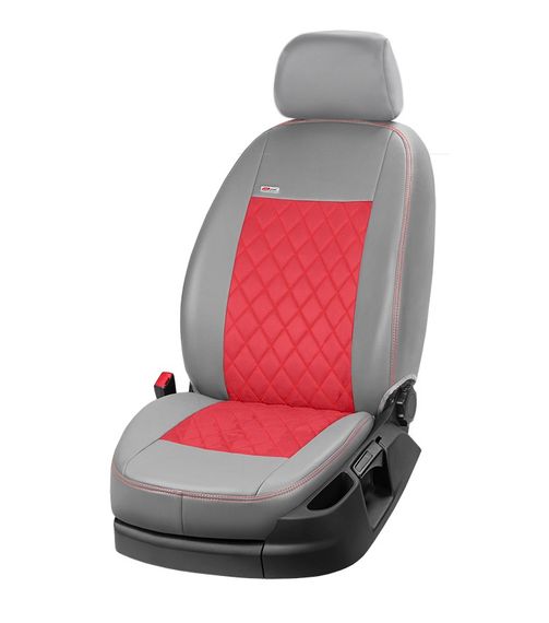 Авточехлы экокожа-2024ткань-2024антара Eco Prestige Antara (8 или 9 мест) для Renault Trafic 2001-2015 гг | Зображення 4