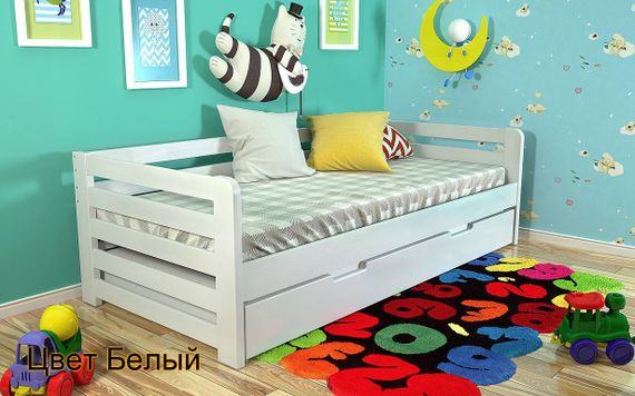 Дерев'яне ліжко Немо 80х190 см Arbor Drev | Зображення 3
