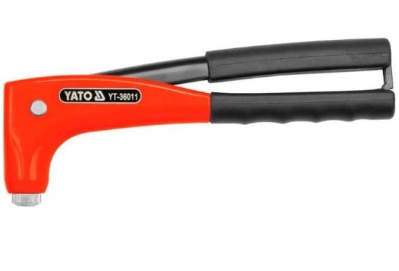 Заклепник заклепочник поворотна головка Ø=2,4/3,2/4,0/4,8 l=280 мм YATO YT-36011 | Зображення 1