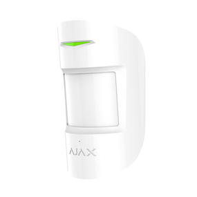 Беспроводной датчик движения и разбития Ajax CombiProtect white