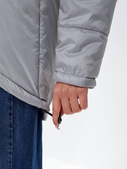 Елегантна жіноча парка, арт. 300, світло сірий | Зображення 7