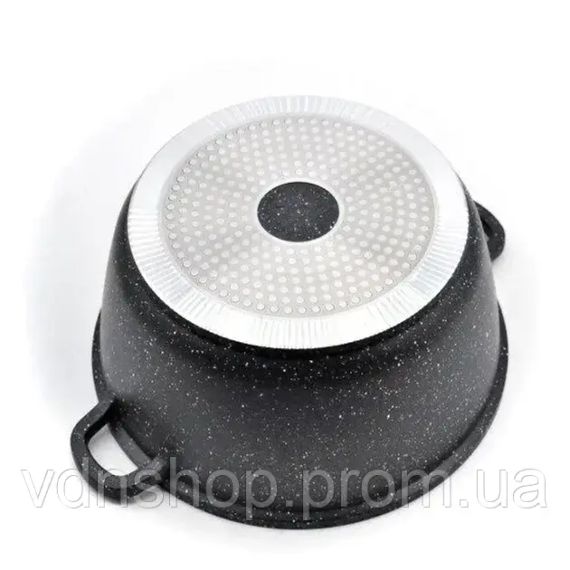 Каструля казан з кришкою Benson BN-297 з литого алюмінію та мармуровим антипригарним покриттям об'ємом 1.5 л. | Зображення 2