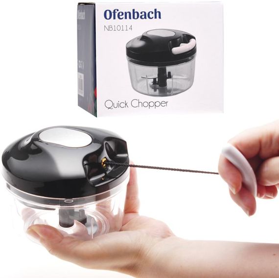 Подрібнювач струнний Ofenbach для продуктів Ø11х10см механічний | Зображення 1