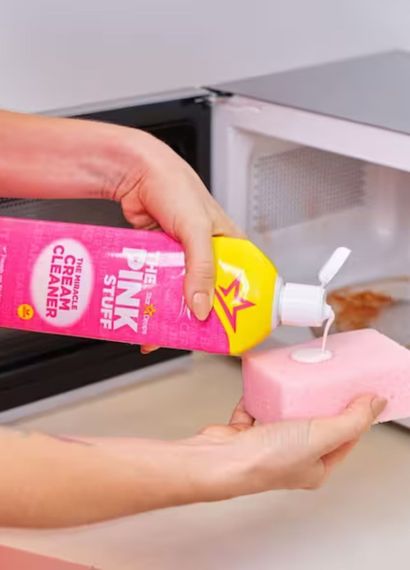 Абразивний крем для чищення твердих поверхонь The Pink Stuff The Miracle Cream Cleaner 500мл | Зображення 1