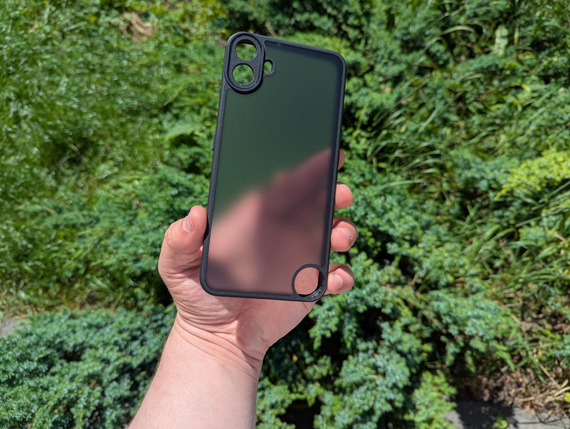 Чехол Wlons Hybrid противоударный PC+TPU для Nothing Phone CMF1  Матовый Черный