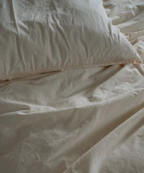 Постельное белье Limasso Stonewashed Ranforce 200 х 220 см Akdeniz Krem | Зображення 7