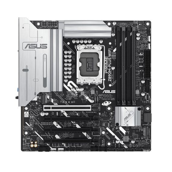 Материнcька плата ASUS PRIME Z890M-PLUS WIFI s1851 Z890 4xDDR5 M.2 HDMI DP Wi-Fi BT mATX 90MB1J80-M0EAY0