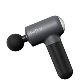 Масажер для тіла та м'язів перкусійний ручний Medica+ MassHand Pro 4.0 (Японія) Чорний 50236