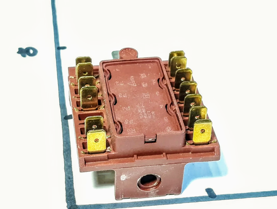 Переключатель пятипозиционный АС 601 А "Argenson" (Турция) | Зображення 1