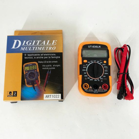 Мультиметр амперметр DT-830 LN, Хороший мультиметр, VU-310 Цифровий мультиметр | Зображення 6