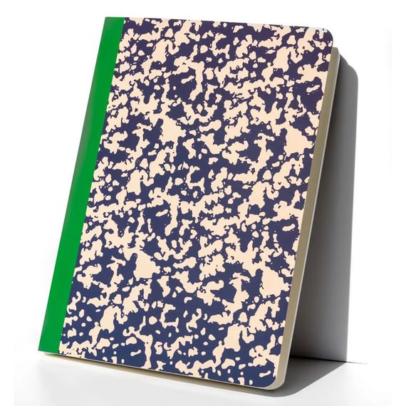 Блокнот "Exited" CBRT-0358 у крапочку, синій, формат А5, 144 аркуша