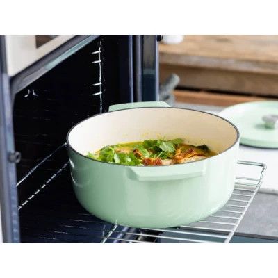 Каструля KitchenAid чавунна з кришкою 3,3 л Фісташкова (CC007433-001) | Зображення 6